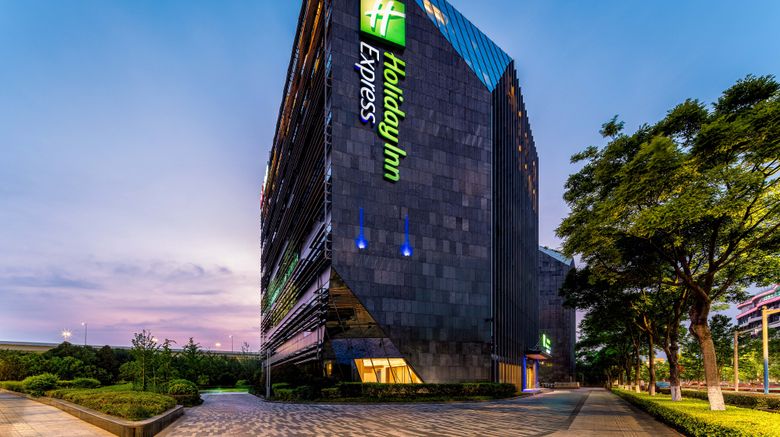 <b>Holiday Inn Exp Hongqiao CBD Exterior</b>. Images powered by <a href="https://www.leonardoworldwide.com/" title="Leonardo Worldwide" target="_blank">Leonardo</a>.