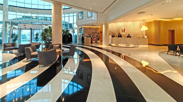 <b>Millennium Airport Hotel Dubai Lobby</b>. Images powered by <a href="https://www.leonardoworldwide.com/" title="Leonardo Worldwide" target="_blank">Leonardo</a>.