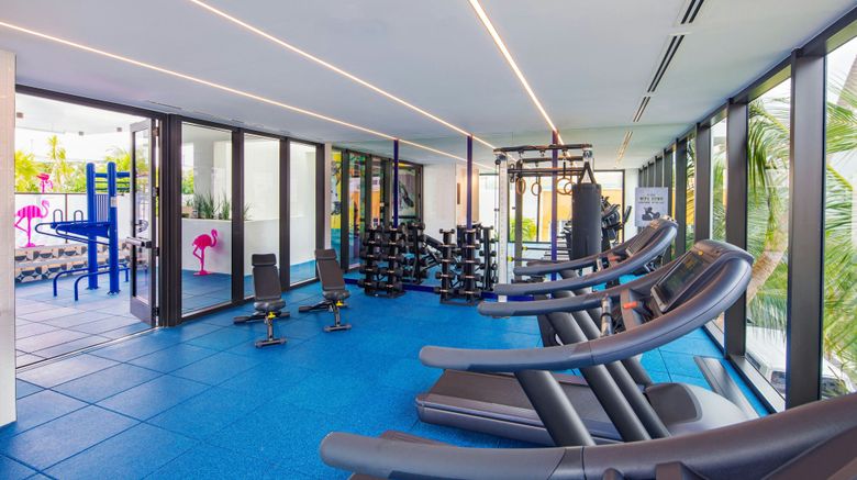 <b>Moxy Miami South Beach Health Club</b>. Images powered by <a href="https://www.leonardoworldwide.com/" title="Leonardo Worldwide" target="_blank">Leonardo</a>.