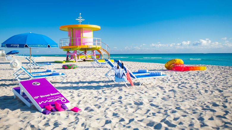 <b>Moxy Miami South Beach Beach</b>. Images powered by <a href="https://www.leonardoworldwide.com/" title="Leonardo Worldwide" target="_blank">Leonardo</a>.