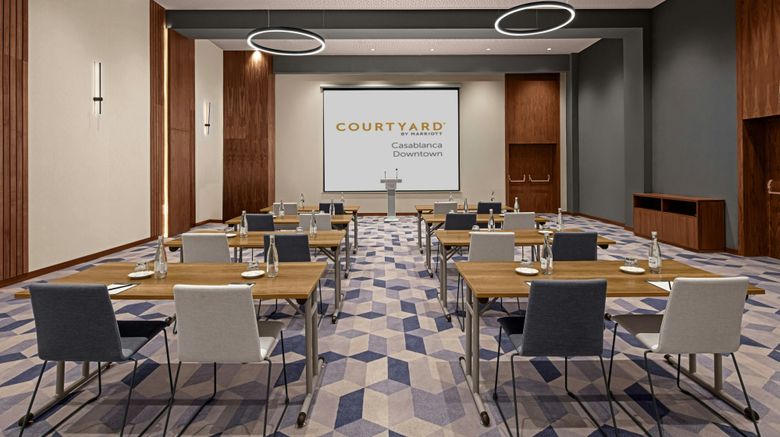 <b>Courtyard Casablanca Downtown Meeting</b>. Images powered by <a href="https://www.leonardoworldwide.com/" title="Leonardo Worldwide" target="_blank">Leonardo</a>.