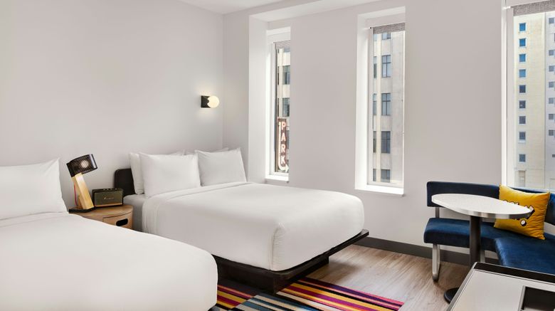 <b>Aloft Indianapolis Downtown Room</b>. Images powered by <a href="https://www.leonardoworldwide.com/" title="Leonardo Worldwide" target="_blank">Leonardo</a>.