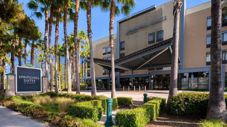<b>SpringHill Suites Anaheim Maingate Exterior</b>. Images powered by <a href="https://www.leonardoworldwide.com/" title="Leonardo Worldwide" target="_blank">Leonardo</a>.