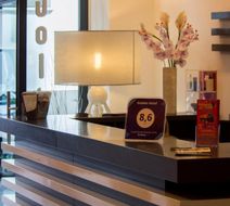 Golden Hotel Lobby