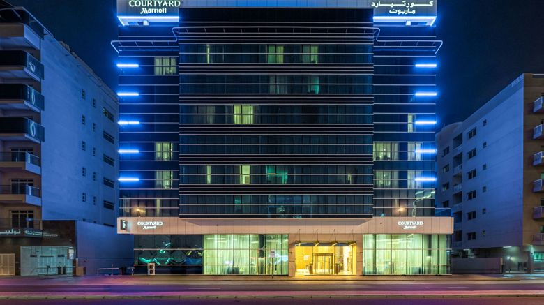 <b>Courtyard by Marriott Al Barsha Dubai Exterior</b>. Images powered by <a href="https://www.leonardoworldwide.com/" title="Leonardo Worldwide" target="_blank">Leonardo</a>.