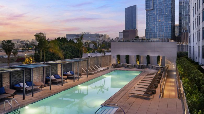 <b>Courtyard Los Angeles L.A. LIVE Pool</b>. Images powered by <a href="https://www.leonardoworldwide.com/" title="Leonardo Worldwide" target="_blank">Leonardo</a>.