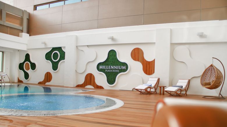 <b>Millennium Plaza Hotel Doha Pool</b>. Images powered by <a href="https://www.leonardoworldwide.com/" title="Leonardo Worldwide" target="_blank">Leonardo</a>.