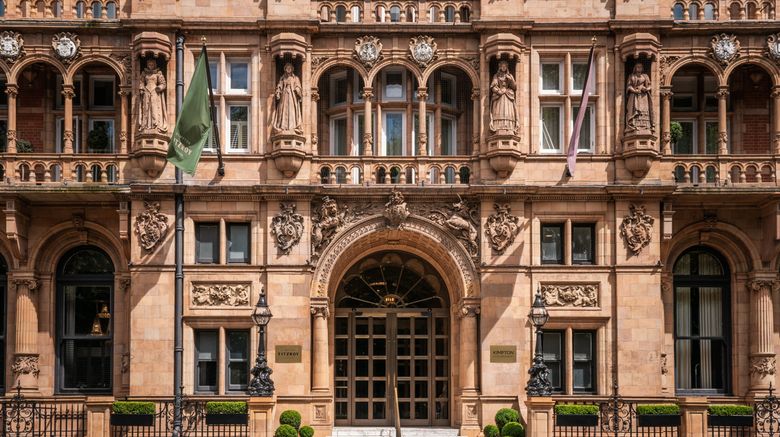 <b>Kimpton Fitzroy London Exterior</b>. Images powered by <a href="https://www.leonardoworldwide.com/" title="Leonardo Worldwide" target="_blank">Leonardo</a>.