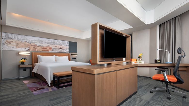 <b>Hampton by Hilton Zhumadian Sport Center Room</b>. Images powered by <a href="https://www.leonardoworldwide.com/" title="Leonardo Worldwide" target="_blank">Leonardo</a>.