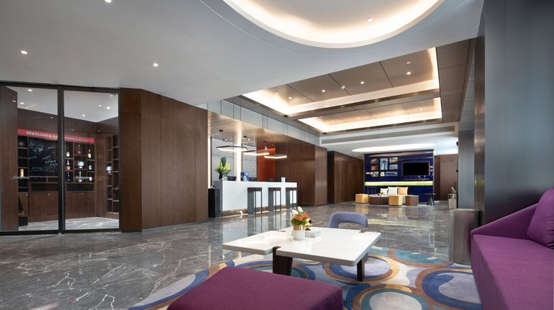 <b>Hampton by Hilton Zhumadian Sport Center Lobby</b>. Images powered by <a href="https://www.leonardoworldwide.com/" title="Leonardo Worldwide" target="_blank">Leonardo</a>.
