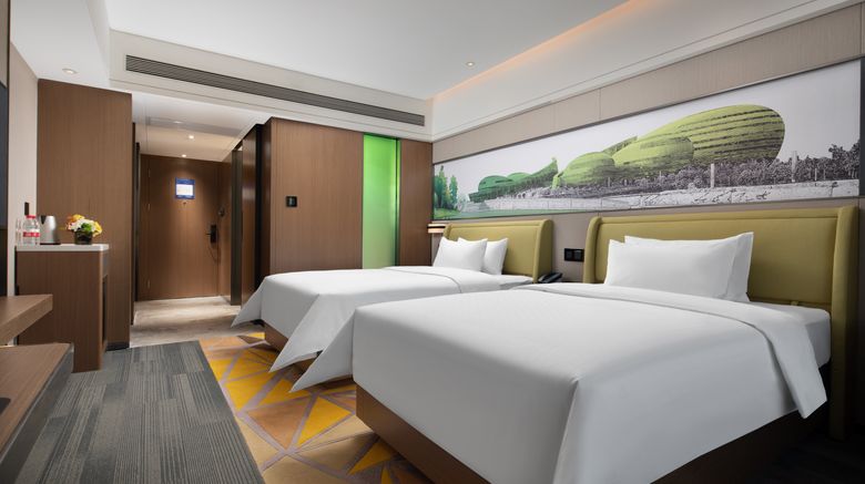 <b>Hampton by Hilton Zhumadian Sport Center Room</b>. Images powered by <a href="https://www.leonardoworldwide.com/" title="Leonardo Worldwide" target="_blank">Leonardo</a>.