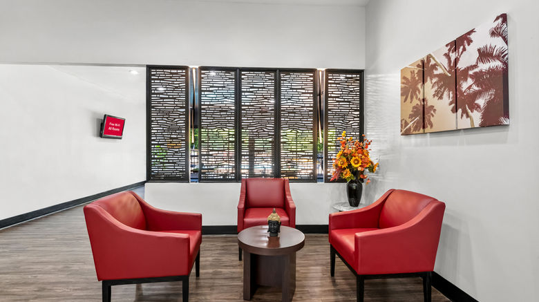 <b>Red Roof Inn Sanford Lobby</b>. Images powered by <a href="https://www.leonardoworldwide.com/" title="Leonardo Worldwide" target="_blank">Leonardo</a>.