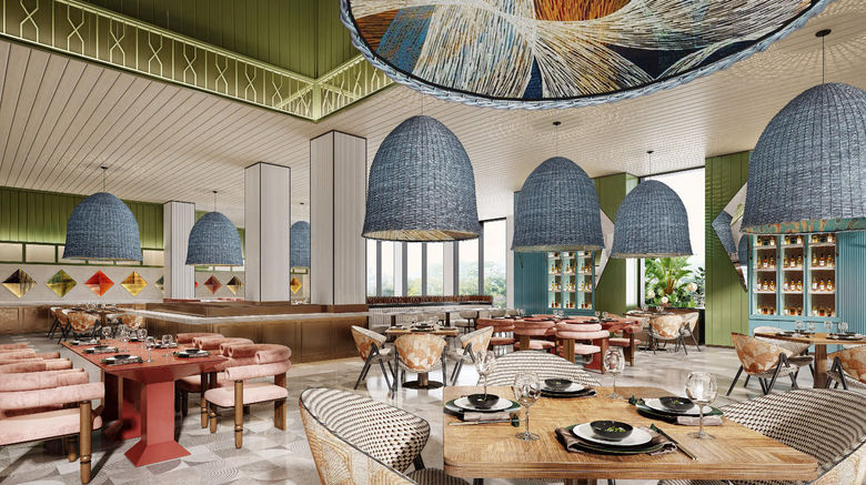 <b>EVEN Hotel Yining Restaurant</b>. Images powered by <a href="https://www.leonardoworldwide.com/" title="Leonardo Worldwide" target="_blank">Leonardo</a>.