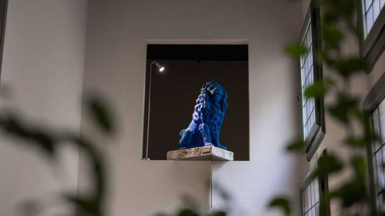 <b>Leone Blu Suites UNA Esperienze Lobby</b>. Images powered by <a href="https://www.leonardoworldwide.com/" title="Leonardo Worldwide" target="_blank">Leonardo</a>.