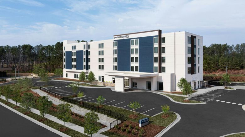 <b>SpringHill Suites Raleigh Garner Exterior</b>. Images powered by <a href="https://www.leonardoworldwide.com/" title="Leonardo Worldwide" target="_blank">Leonardo</a>.