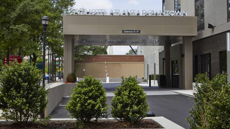 <b>AC Hotel by Marriott Atlanta Downtown Exterior</b>. Images powered by <a href="https://www.leonardoworldwide.com/" title="Leonardo Worldwide" target="_blank">Leonardo</a>.