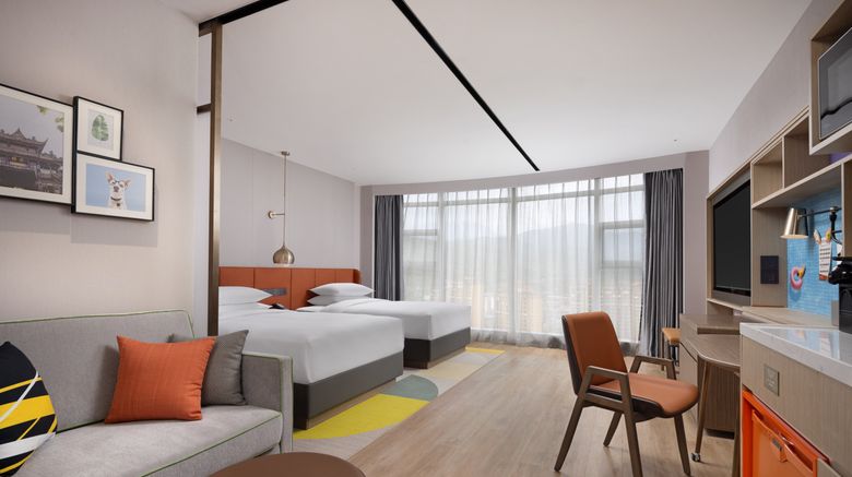 <b>Home2 Suites Chengdu Dujiangyan Room</b>. Images powered by <a href="https://www.leonardoworldwide.com/" title="Leonardo Worldwide" target="_blank">Leonardo</a>.