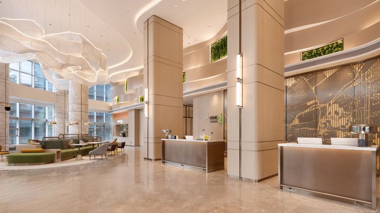 <b>Home2 Suites Chengdu Dujiangyan Lobby</b>. Images powered by <a href="https://www.leonardoworldwide.com/" title="Leonardo Worldwide" target="_blank">Leonardo</a>.