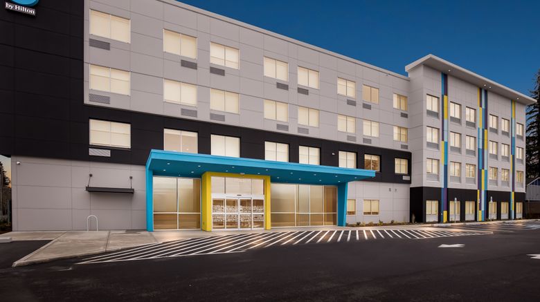 <b>Tru by Hilton Beaverton Exterior</b>. Images powered by <a href="https://www.leonardoworldwide.com/" title="Leonardo Worldwide" target="_blank">Leonardo</a>.