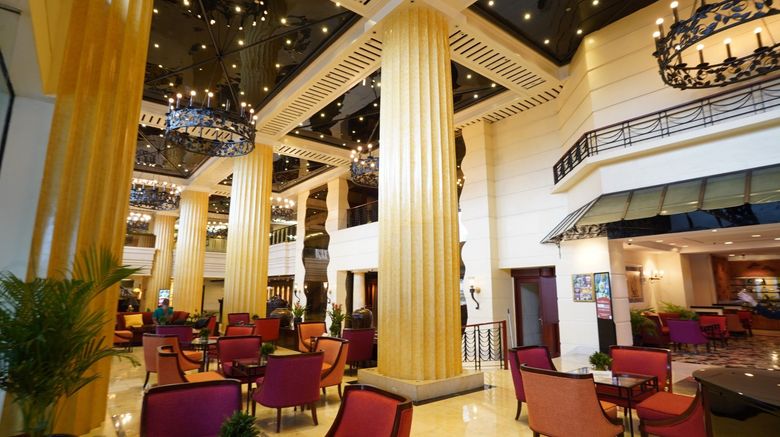 <b>The Heritage Hotel Manila Lobby</b>. Images powered by <a href="https://www.leonardoworldwide.com/" title="Leonardo Worldwide" target="_blank">Leonardo</a>.
