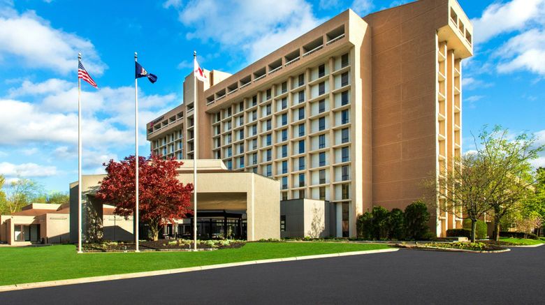 Westchester Marriott Exterior. Images powered by <a href="https://www.leonardoworldwide.com" target="_blank" rel="noopener">Leonardo</a>.