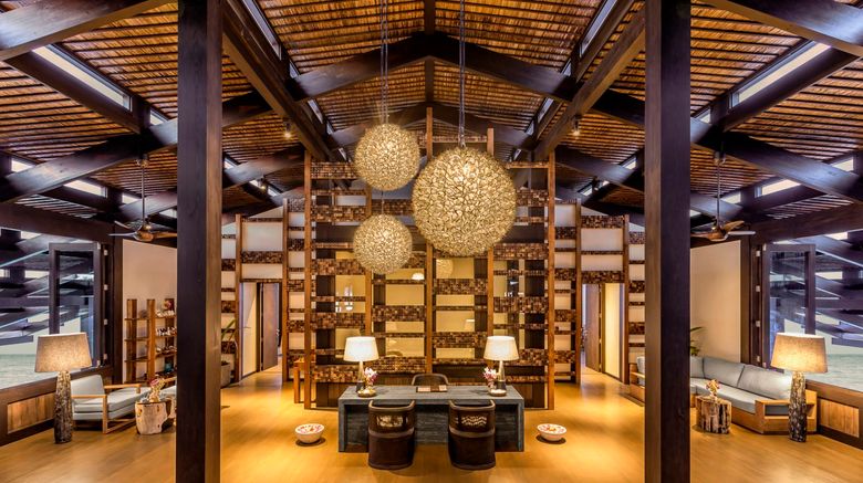 <b>Kudadoo Maldives Private Is by Hurawalhi Lobby</b>. Images powered by <a href="https://www.leonardoworldwide.com/" title="Leonardo Worldwide" target="_blank">Leonardo</a>.