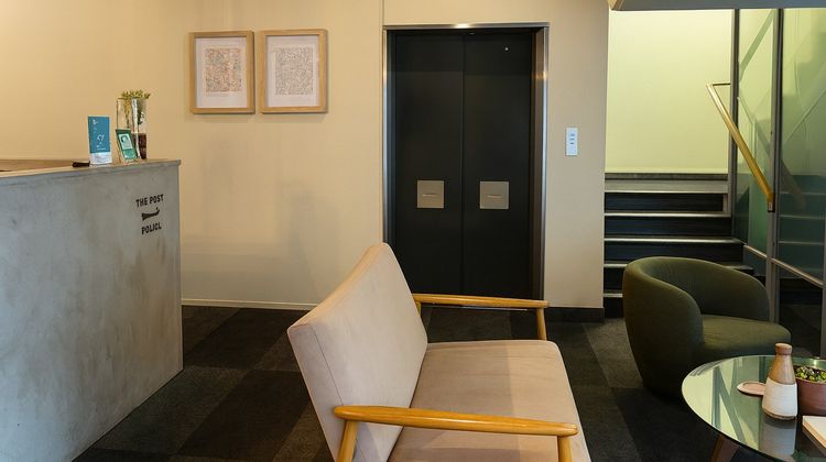 The Post Hotel Lobby