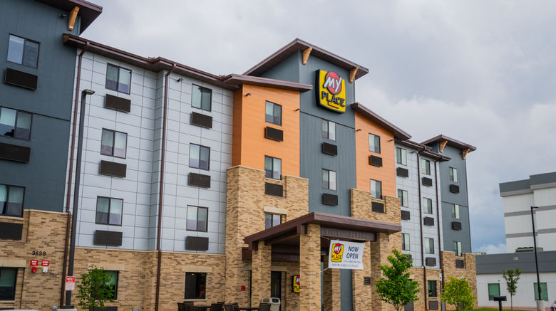 <b>My Place Hotel-Bentonville/Rogers Exterior</b>. Images powered by <a href="https://www.leonardoworldwide.com/" title="Leonardo Worldwide" target="_blank">Leonardo</a>.