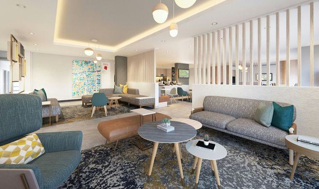 TownePlace Suites Seekonk Lobby