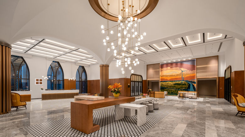 <b>Hilton Garden Inn Changxing Island Lobby</b>. Images powered by <a href="https://www.leonardoworldwide.com/" title="Leonardo Worldwide" target="_blank">Leonardo</a>.