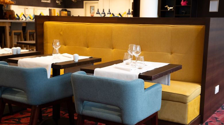 <b>Osko Hotel Toulouse Aeroport Restaurant</b>. Images powered by <a href="https://www.leonardoworldwide.com/" title="Leonardo Worldwide" target="_blank">Leonardo</a>.