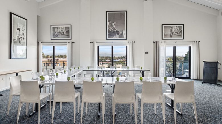<b>Hotel Erwin Venice Beach Meeting</b>. Images powered by <a href="https://www.leonardoworldwide.com/" title="Leonardo Worldwide" target="_blank">Leonardo</a>.