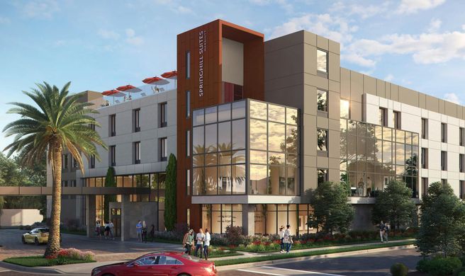 SpringHill Suites Oxnar Marriott Exterior