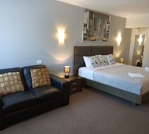 Castle Motel Room