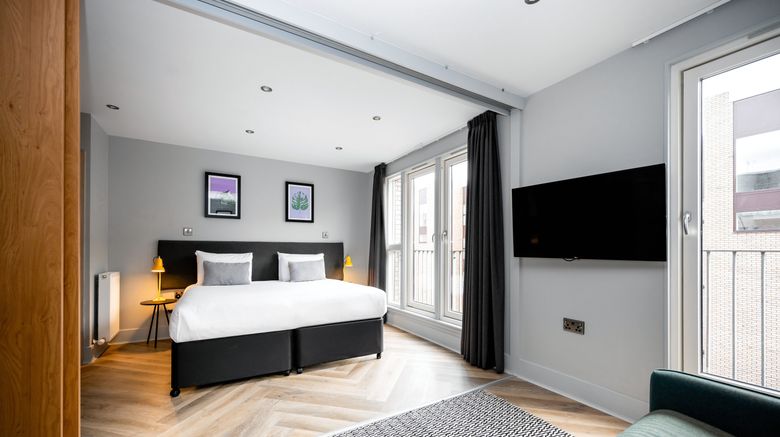 <b>Staycity Serviced Apartments Room</b>. Images powered by <a href="https://www.leonardoworldwide.com/" title="Leonardo Worldwide" target="_blank">Leonardo</a>.