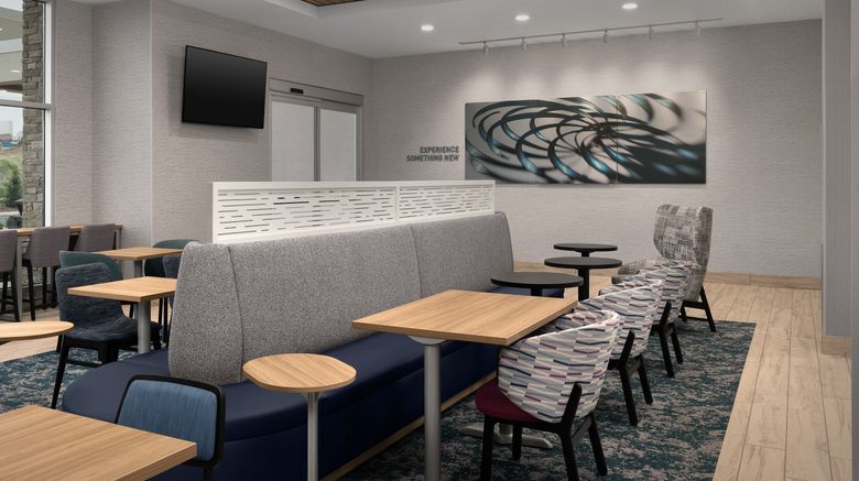 <b>Home2 Suites by Hilton Hickory Lobby</b>. Images powered by <a href="https://www.leonardoworldwide.com/" title="Leonardo Worldwide" target="_blank">Leonardo</a>.