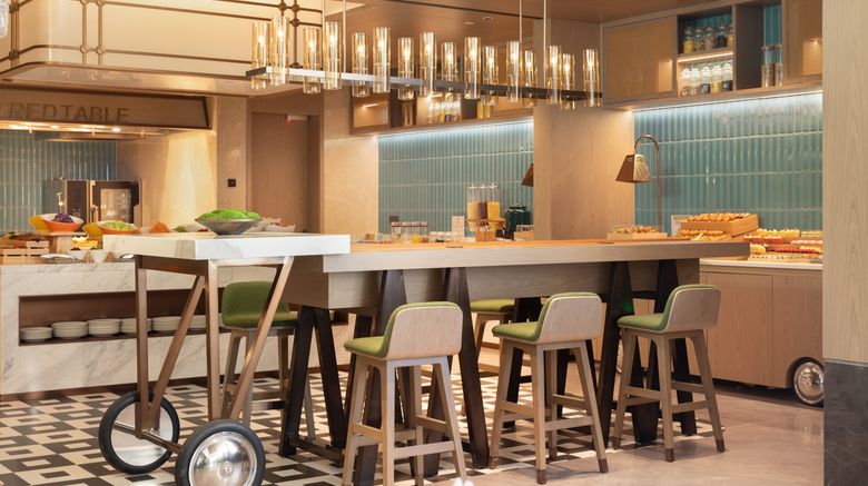 <b>Home2 Suites Harbin Qunli Restaurant</b>. Images powered by <a href="https://www.leonardoworldwide.com/" title="Leonardo Worldwide" target="_blank">Leonardo</a>.