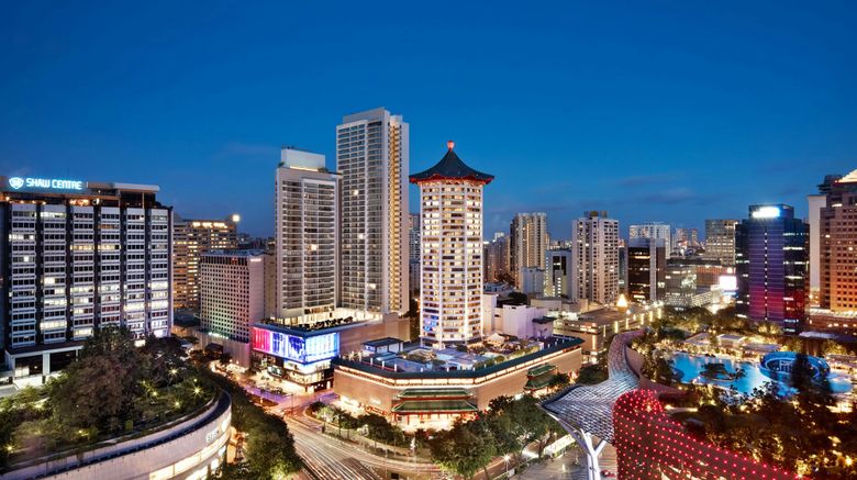 <b>Singapore Marriott Tang Plaza Hotel Exterior</b>. Images powered by <a href="https://www.leonardoworldwide.com/" title="Leonardo Worldwide" target="_blank">Leonardo</a>.