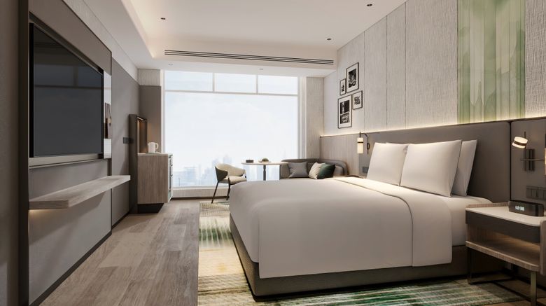 <b>Holiday Inn Jinan Daming Lake Room</b>. Images powered by <a href="https://www.leonardoworldwide.com/" title="Leonardo Worldwide" target="_blank">Leonardo</a>.
