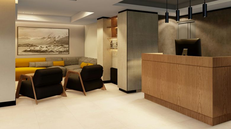 <b>City Centro By Marriott Ushuaia Lobby</b>. Images powered by <a href="https://www.leonardoworldwide.com/" title="Leonardo Worldwide" target="_blank">Leonardo</a>.