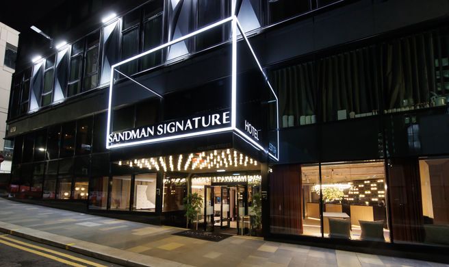 Sandman Signature Glasgow Hotel Exterior