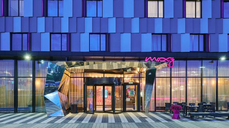 <b>Moxy Katowice Airport Exterior</b>. Images powered by <a href="https://www.leonardoworldwide.com/" title="Leonardo Worldwide" target="_blank">Leonardo</a>.