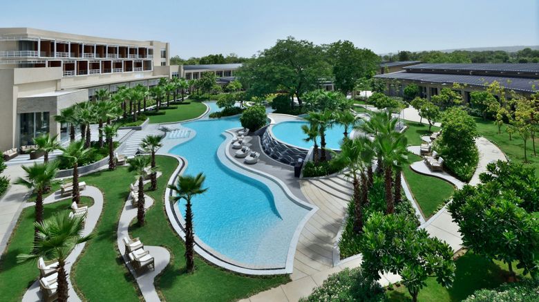 <b>Aravali Marriott Resort & Spa Delhi NCR Pool</b>. Images powered by <a href="https://www.leonardoworldwide.com/" title="Leonardo Worldwide" target="_blank">Leonardo</a>.