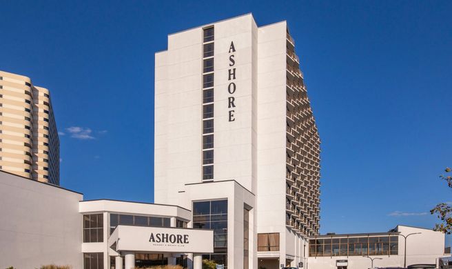 Ashore Oceanfront Hotel Exterior