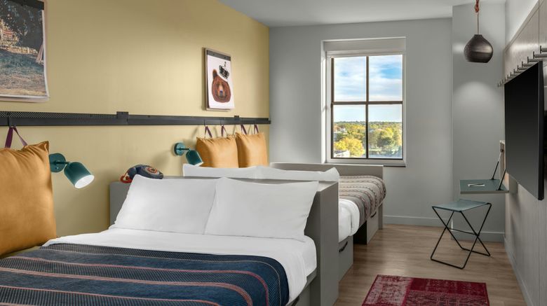<b>Moxy Springfield Downtown Room</b>. Images powered by <a href="https://www.leonardoworldwide.com/" title="Leonardo Worldwide" target="_blank">Leonardo</a>.