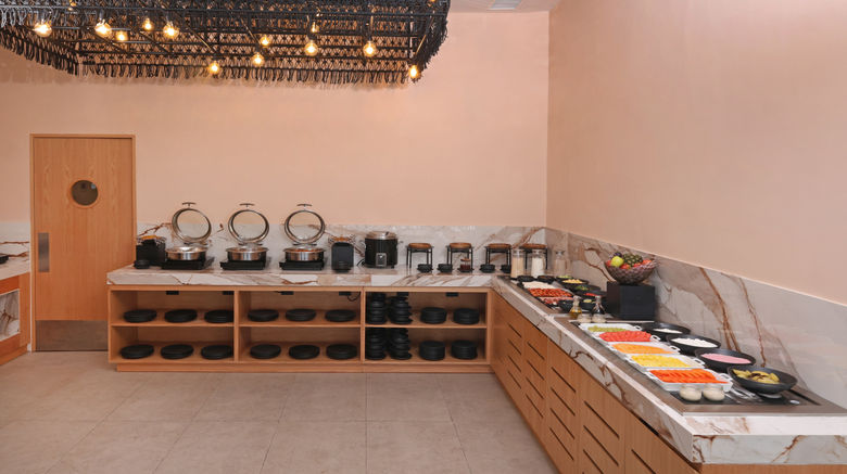 <b>Crowne Plaza Merida Restaurant</b>. Images powered by <a href="https://www.leonardoworldwide.com/" title="Leonardo Worldwide" target="_blank">Leonardo</a>.