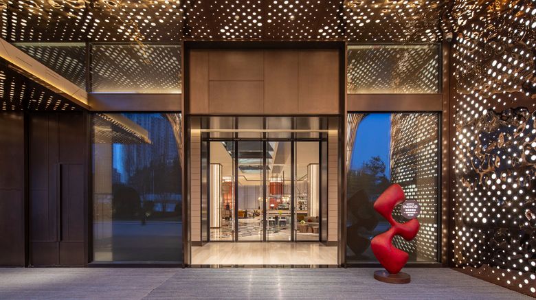 <b>Hotel Indigo High tech Zone by Exterior</b>. Images powered by <a href="https://www.leonardoworldwide.com/" title="Leonardo Worldwide" target="_blank">Leonardo</a>.