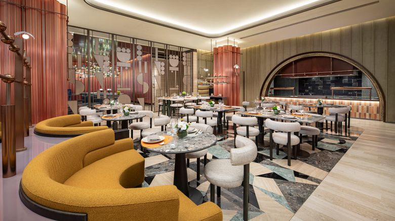 <b>Hotel Indigo High tech Zone by Restaurant</b>. Images powered by <a href="https://www.leonardoworldwide.com/" title="Leonardo Worldwide" target="_blank">Leonardo</a>.