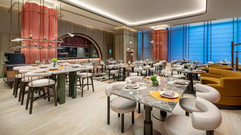 <b>Hotel Indigo High tech Zone by Restaurant</b>. Images powered by <a href="https://www.leonardoworldwide.com/" title="Leonardo Worldwide" target="_blank">Leonardo</a>.