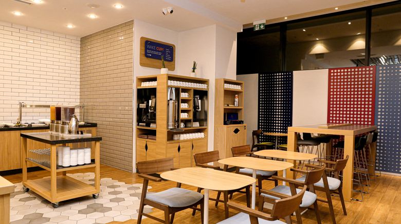 <b>Holiday Inn Express Yerevan Restaurant</b>. Images powered by <a href="https://www.leonardoworldwide.com/" title="Leonardo Worldwide" target="_blank">Leonardo</a>.